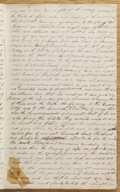    in December following we mooved to Susquehana by the assistence of a man by the name of Martin Haris who became convinced of th vision and gave me fifty Dollars to bare my expences and because of his faith and this rightheous deed the Lord appeared unto him in a vision and shewed unto him his marvilous work which he was about to do and imediately came to Suquehannah and said the Lord had shown him that he must go to new York City with some of the characters so we proceeded to coppy some of them and he took his Journy to the Eastern Cittys and to the Learned read this I pray thee and the learned said I cannot but if he would bring the blates they would read it but the Lord had forbid it and he returned to me and gave them to translate and I said I said cannot for I am not learned but the Lord  had prepared spectacles for to read the Book therefore I commenced translating the characters and thus the Propicy of Isiaah was fulfilled which is writen in the 29 chaptr concerning the book