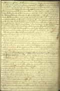    By this timely aid was I enabled to reach the place of my destination in Pensylvania, and immediately after my arrival there I commenced copying the characters of all the plates. I copyed a considerable number of them and by means of the Urim and Thummin I translated some of them which I did between the time I arrived at the house of my wife's father in the month of December, and the February following. Some time in this month of February the aforementioned Mr Martin Harris came to our place, got the characters which I had drawn off of the plates and started with them to the City of New York. For what took place relative to him and the characters I refer to his own account of the circumstances as he related them to me after his return which was as follows. I went to the City of New York and presented the Characters which had been translated, with the translation thereof, to Professor Anthony a gentleman celebrated for his literary attainments. Professor Anthony stated that the translation was correct, more so than any he had before seen translated from the Egyptian.<br>
   I then shewed him those which were not yet translated, and he said that they were  Egyptian, Chaldeak, Assyriac, and Arabac, and he said that they were true charac ters. He gave me a certificate certifying to the people of Palmyra that they were true characters and that the translation of such of them as had been translated was also correct.<br>
   I took the Certificate and put it into my pocket, and was just leaving the house, when Mr Anthony called me back and asked me how the young man found out that there were gold plates in the place where he found them. I answered that an Angel of God had revealed it unto him. He then said to me, let me see that certificate, I accordingly took it out of my pocket and gave it him when he took it and tore it to pieces, saying that there was no such thing now as ministring of angels, and that if I would bring the plates to him, he would translate them. I left him and went to Dr Mitchel who sanctioned what Professor Anthony had said respecting both the Characters and the translation.