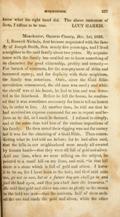    (Joseph Smith Sr.) then stated their digging was not for money but it was for the obtaining of a Gold Bible.  Thus contradicting what he had told me before: for he had often said, that the hills in our neighborhood were nearly all erected by human hands - that they were all full of gold and silver.  And one time, when we were talking on the subject, he pointed to a small hill on my farm, and said, in that hill there is a stone which is full of gold and silver.  I know it to be so, for I have been to the hole, and God said unto me, go not in now, but at a future day you shall go in and find the book open, and then you shall have the treasures.  He said that gold and silver was once as plenty as the stones in the field are now - that the ancients, half of them melted the ore and made the gold and silver, while the other half buried it deeper in the earth, which accounted for these hills.  Upon my enquiring who furnished the food for the whole, he flew into a passion, and called me a sinner, and said he, you must be eternally damned.