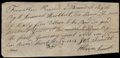 <p>For value Received I Promise to Pay to Jeremiah Hurlbut Or Barer the sum Of Sixty
five Dollars to be Paid in good Merchant Grain at the market Price by the first January
next with use for value Received</p>