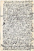 &nbsp;&nbsp;&nbsp;Jo. engaged the attention of a few indiv[iduals] Given to the marvelous Duge for money Salt Iron Oar Golden Oar Silver Oar and almost any thing every thing until Civil authority brought up Jo. standing (as the Boys say) under the Vagrant act Jo. was condemned whisper came to Jo. off off - took Leg Bail (or gave Leg Bail) all things straight: Jo. was not seen in our town for - 2 years or more