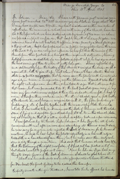 &nbsp;&nbsp;&nbsp;I have reflected long and deliberately upon the history of this church & weighed the evidence for & against it- loth to give it up- but when I came to hear Martin Harris state in a public congregation that he never saw the plates with his natural eyes only in vision or imagination, neither Oliver nor David & also that the eight witnesses never saw them & hesitated to sign that instrument for that reason, but were persuaded to do it, the last pedestal gave way, in my view our foundations was sapped & the entire superstructure fell a heap of ruins...<br>
&nbsp;&nbsp;&nbsp;...M Harris arose & said he was sorry for any man who rejected the Book of Mormon for he knew it was true, he said he had hefted the plates repeatedly in a box with only a tablecloth or a handkerchief over them, but he never saw them only as he saw a city through a mountain. And said that he never should have told that the testimony of the eight was false, if it had not been picked out of air but should have let it passed as it was