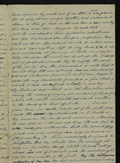 <p>My Husband and 2 oldest sons set themselves about raising the means of paying for 100 Acers of land for which Mr Smith contracted and which was then in the hands of a land agent Mr _____. In one years time we made nearly all of the first payment The Agent adivised us to build a log house on the land and commence clearing it we did so. It was not long till we had 30 acres ready for cultivation</p>