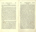 &nbsp;&nbsp;&nbsp;It was early in the autumn of 1827 that Martin Harris called at my house in Palmyra, one morning about sunrise...<br>
&nbsp;&nbsp;&nbsp;Before I proceed to Martin's narrative, however, I would remark in passing, that Jo Smith, who has since been the chief prophet for the Mormons, and was one of the most prominent ostensible actors in the first scenes of this drama, belonged to a very shiftless family near Palmyra.  They lived a sort of vagrant life, and were principally known as money-diggers.  Jo from a boy appeared dull and utterly destitute of genius; but his father claimed for him a sort of second sight, a power to look into the depths of the earth, and discover where its precious treasures were hid.  Consequently long before the idea of a golden Bible entered their minds, in their excursions for money-digging, which I believe usually occurred in the night, that they might conceal from others the knowledge of the place where they struck upon treasures, Jo used to be usually their guide, putting into a hat a peculiar stone he had through which he looked to decide where they should begin to dig.<br>
&nbsp;&nbsp;&nbsp;According to Martin Harris, it was after one of these night excursions, that Jo, while he lay upon his bed, had a remarkable dream.  An angel of God seemed to approach him, clad in celestial splendor.  This divine messenger assured him, that he, Joseph Smith, was chosen of the Lord to be a prophet of the Most High God, and to bring to light hidden things, that would prove of unspeakable benefit to the world.  He then disclosed to him the existence of this golden Bible, and the place where it was deposited - but at the same time told him that he must follow implicitly the divine direction, or he would draw down upon him the wrath of heaven.  This book, which was contained in a chest, or ark, and which consisted of metallic plates covered with characters embossed in gold, he must not presume to look into, under three years.  He must first go on a journey into Pennsylvania - and there among the mountains, he would meet with a very lovely woman, belonging to a highly respectable and pious family, whom he was to take for his wife.  As a proof that he was sent on this mission by Jehovah, as soon as he saw this designated person, he would be smitten with her beauty, and though he was a stranger to her, as she was far above him in the walks of life, she would at once be willing to marry him and go with him to the ends of the earth.  After their marriage he was to return to his former home, and remain quietly there until the birth of his first child.  When this child had completed his second year, he might then proceed to the hill beneath which the mysterious chest was deposited, and draw it thence, and publish the truths it contained to the world.