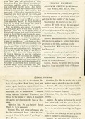 &nbsp;&nbsp;&nbsp;Question 4th.  How, and where did you obtain the book of Mormon?<br>
&nbsp;&nbsp;&nbsp;Answer.  Moroni, the person who deposited the plates, from whence the book of Mormon was translated, in a hill in Manchester, Ontario County New York, being dead; and raised again therefrom, appeared unto me, and told me where they were; and gave me directions how to obtain them.
