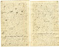 &nbsp;&nbsp;&nbsp;A Revelation to Oliver he being desirous to know whether the Lord would grant him the gift of Translation given in Harmony Susquehannah Pennsylvania<br>
&nbsp;&nbsp;&nbsp;...now this is not all for thou hast another gift which is the gift of working with the sprout Behold it hath told you things Behold there is no other power save God that can cause this thing of Nature to work in your hands for it is the work of God & therefore whatsoever ye shall ask to tell you by that means that will he grant unto you that ye shall know remember that without faith ye can do nothing trifle not with these things do not ask for that which ye had not ought ask that ye may know the mysteries of God & that ye may Translate all those ancient Records which have been hid up which are Sacred & according to your faith shall it be done unto you Behold it is I that have spoken it & I am the same which spake unto you from the begining amen