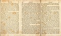 &nbsp;&nbsp;&nbsp;About this time he went to Harmony in Pennsylvania, and formed an acquaintance with a young lady, by the name of Emma Hale, whom he wished to marry.  In the fall of 1826, he wanted to go to Pennsylvania to be married; but being destitute of means, he now set his wits to work, how he should raise money, and get recommendations, to procure the fair one of his choice.  He went to Lawrence with the following story, as related to me by Lawrence himself.  That he had discovered in Pennsylvania, on the bank of the Susquehannah River, a very rich mine of silver, and if he would go there with him, he might have a share in the profits; that it was near high water mark and that they could load it into boats and take it down the river to Philadelphia, to market.  Lawrence then asked Joseph if he was not deceiving him; no, said he, for I have been there and seen it with my own eyes, and if you do not find it so when we get there, I will bind myself to be your servant for three years.  By these grave and fair promises Lawrence was induced to believe something in it, and agreed to go with him.  L. soon found that Joseph was out of money, and had to bear his expenses on the way.  When they got to Pennsylvania, Joseph wanted L. to recommend him to Miss H., which he did, although he was asked to do it; but could not well get rid of it as he was in his company.  L. then wished to see the silver mine, and he and Joseph went to the river, and made search, but found nothing.  Thus, Lawrence had his trouble for his pains, and returned home lighter than he went, while Joseph had got his expenses borne, and a recommendation to his girl.<br>
&nbsp;&nbsp;&nbsp;Joseph's next move was to get married; the girl's parents being opposed to the match: as they happened to be from home, he took advantage of the opportunity, and went off with her and was married.<br>
&nbsp;&nbsp;&nbsp;Now, being still destitute of money, he set his wits at work, how he should get back to Manchester, his place of residence; he hit upon the following plan, which succeeded very well.  He went to an honest old Dutchman, by the name of Stowel, and told him that he had discovered on the bank of Black River, in the village of Watertown, Jefferson County, N.Y. a cave, in which he had found a bar of gold, as big as his leg, and about three or four feet long.  That he could not get it out alone, on account of its being fast at one end; and if he would move him to Manchester, N.Y. they would go together, and take a chisel and mallet, and get it, and Stowel should share the prize with him.  Stowel moved him.<br>
&nbsp;&nbsp;&nbsp;A short time after their arrival at Manchester, Stowel reminded Joseph of his promise; but he calmly replied, that he would not go, because his wife was now among strangers, and would be very lonesome if he went away.  Mr. Stowel was then obliged to return without any gold, and with less money than he came.