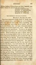 &nbsp;&nbsp;&nbsp;I have been acquainted with the family of Joseph Smith Sen. for several years, and I know him to be a drunkard and a liar, and to be much in the habit of gambling.  He and his boys were truly a lazy set of fellows, and more particularly Joseph, who, very aptly followed his father's example, and in some respects was worse.  When intoxicated he was very quarrelsome.  Previous to his going to Pennsylvania to get married, we worked together making a coal-pit.  While at work at one time, a dispute arose between us, (he having drinked a little too freely) and some hard words passed between us, and as usual with him at such times, was for fighting.  He got the advantage of me in the scuffle, and a gentleman by the name of Ford interfered, when Joseph turned to fighting him.  We both entered a complaint against him and he was fined for the breach of the Peace.