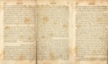 &nbsp;&nbsp;&nbsp;Being called upon to give a statement to the world of what I know respecting the Gold Bible speculation, and also of the conduct of Martin Harris, my husband, who is a leading character among the Mormons, I do it free from prejudice, realizing that I must give an account at the bar of God for what I say.  Martin Harris was once industrious attentive to his domestic concerns, and thought to be worth about ten thousand dollars.  He is naturally quick in his temper and in his mad-fits frequently abuses all who may dare to oppose him in his wishes.  However strange it may seem, I have been a great sufferer by his unreasonable conduct.  At different times while I lived with him, he has whipped, kicked, and turned me out of the house.  About a year previous to the report being raised that Smith had found gold plates, he became very intimate with the Smith family, and said he believed Joseph could see in his stone any thing he wished.  After this he apparently became very sanguine in his belief, and frequently said he would have no one in his house that did not believe in Mormonism; and because I would not give credit to the report he made about the gold plates, he became more austere towards me.  In one of his fits of rage he struck me with the but end of a whip, which I think had been used for driving oxen, and was about the size of my thumb, and three or four feet long.  He beat me on the head four or five times, and the next day turned me out of doors twice, and beat me in a shameful manner.  The next day I went to the town of Marion, and while there my flesh was black and blue in many places.  His main complaint against me was, that I was always trying to hinder his making money.<br>
&nbsp;&nbsp;&nbsp;When he found out that I was going to Mr. Putnam's, in Marion, he said he was going too, that they had sent for him to pay them a visit.  On arriving at Mr. Putnam's, I asked them if they had sent for Mr. Harris; they replied, they knew nothing about it; he, however, came in the evening.  Mrs. Putnam told him never to strike or abuse me any more; he then denied ever striking me; she was however convinced that he lied, as the marks of his beating me were plain to be seen, and remained more than two weeks.  Whether the Mormon religion be true or false, I leave the world to judge, for its effects upon Martin Harris have been to make him more cross, turbulent and abusive to me.  His whole object was to make money by it.  I will give one circumstance in proof of it.  One day, while at Peter Harris' house, I told him he had better leave the company of the Smiths, as their religion was false; to which he replied, if you would let me alone, I could make money by it...<br>
&nbsp;&nbsp;&nbsp;With regard to Mr. Harris' being intimate with Mrs. Haggard, as has been reported, it is but justice to myself to state what facts have come within my own observation, to show whether I had any grounds for jealousy or not.  Mr. Harris was very intimate with this family, for some time previous to their going to Ohio.  They lived a while in a house which he had built for their accommodation, and here he spent the most of his leisure hours; and made her presents of articles from the store and house.  He carried these presents in a private manner, and frequently when he went there, he would pretend to be going to some of the neighbors, on an errand, or to be going into the fields.  After getting out of sight of the house, he would steer a straight course for Haggard's house, especially if Haggard was from home.  At times when Haggard was from home, he would go there in the manner above described, and stay till twelve or one o'clok at night, and sometimes until day light.<br>
&nbsp;&nbsp;&nbsp;If his intentions were evil, the Lord will judge him accordingly, but if good, he did not mean to let his left hand know what his right hand did.  The above statement of facts, I affirm to be true.