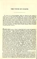 <p>When about 15 years of age, being seriously impressed with the necessity of seeking the Lord and preparing for a future state, his mind became much perplexed through difficulties thrown in the path of his researches by the multitude of religious sects and parties with which he was surrounded.  Each system claimed its right and power to give belief and hope, but none to communicate knowledge of its divine Authority.  In comparing them one with another there seemed too much confusion, the same also appeared in looking at each separately: - turning therefore from these clashing systems, and having been encouraged, and inspired with the following passage in St. James If any of you lack wisdom let him ask of God; he retired to a grove, a little distance from his father's, and in fervent prayer besought the Lord to communicate with him, and reveal the way of salvation.  While thus engaged a light brilliant and glorious appeared in the heavens gradually descending towards him till he was enveloped in its power, and wrapped in celestial vision; when he beheld two glorious beings similar in dress and appearance who informed him that the religious sects had all departed from the ancient doctrine of the apostles, and that the Gospel, with its gifts and blessings should be made known to him at a future period.  Many important things were manifested in this vision which the brevity of this work will not admit our noticing.</p>